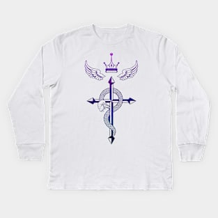 FullMetal Alchemist Flamel Kids Long Sleeve T-Shirt